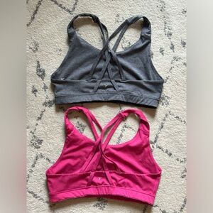 Set of 2: Old Navy Activewear Sports Bras Size L